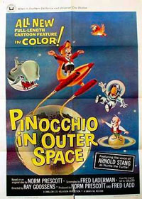 Pinocchio dans l'espace [1965]