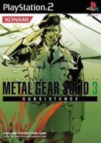 Metal Gear Solid 3 Subsistence - PS2