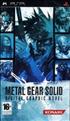 Metal Gear Solid Digital Graphic Novel - PSP UMD PSP - Konami