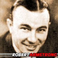 Robert Armstrong  Acteur