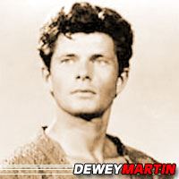 Dewey Martin  Acteur