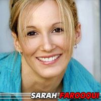 Sarah Farooqui  Actrice
