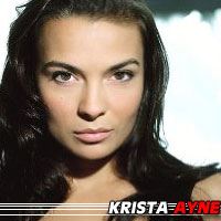 Krista Ayne  Actrice