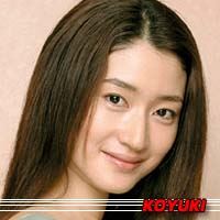  Koyuki  Actrice