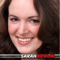 Sarah Nicklin  Actrice