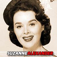 Suzanne Alexander  Actrice