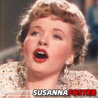 Susanna Foster  Actrice