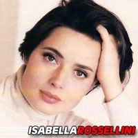 Isabella Rossellini  Acteur