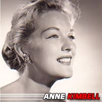 Anne Kimbell  Actrice