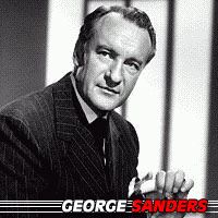 George Sanders  Acteur, Doubleur (voix)