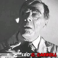 Leo G. Carroll  Acteur