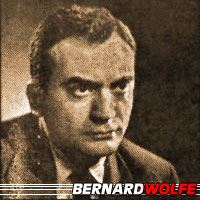 Bernard Wolfe  Auteur