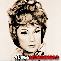 Agnes Moorehead  Actrice, Doubleuse (voix)