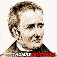 Thomas De Quincey  Auteur