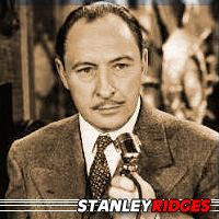 Stanley Ridges  Acteur