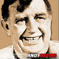 Andy Devine  Acteur, Doubleur (voix)