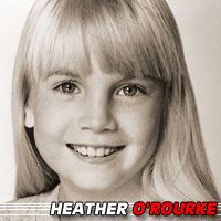 Heather O'Rourke  Actrice