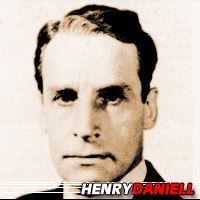 Henry Daniell  Acteur