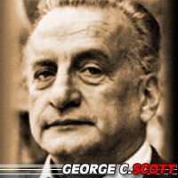 George C. Scott  Acteur, Doubleur (voix)