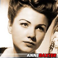 Anne Baxter  Actrice