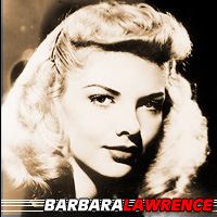 Barbara Lawrence  Actrice