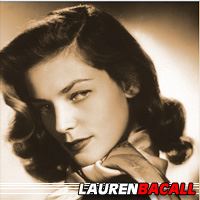 Lauren Bacall  Actrice, Doubleuse (voix)