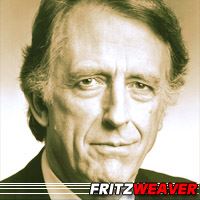 Fritz Weaver  Acteur