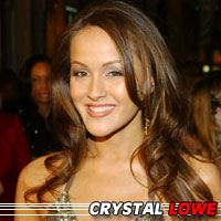 Crystal Lowe  Actrice