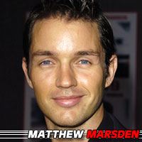Matthew Marsden  Acteur