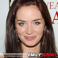 Emily Blunt  Actrice, Doubleuse (voix)