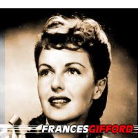 Frances Gifford  Actrice