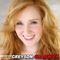 Greyson Chadwick  Actrice